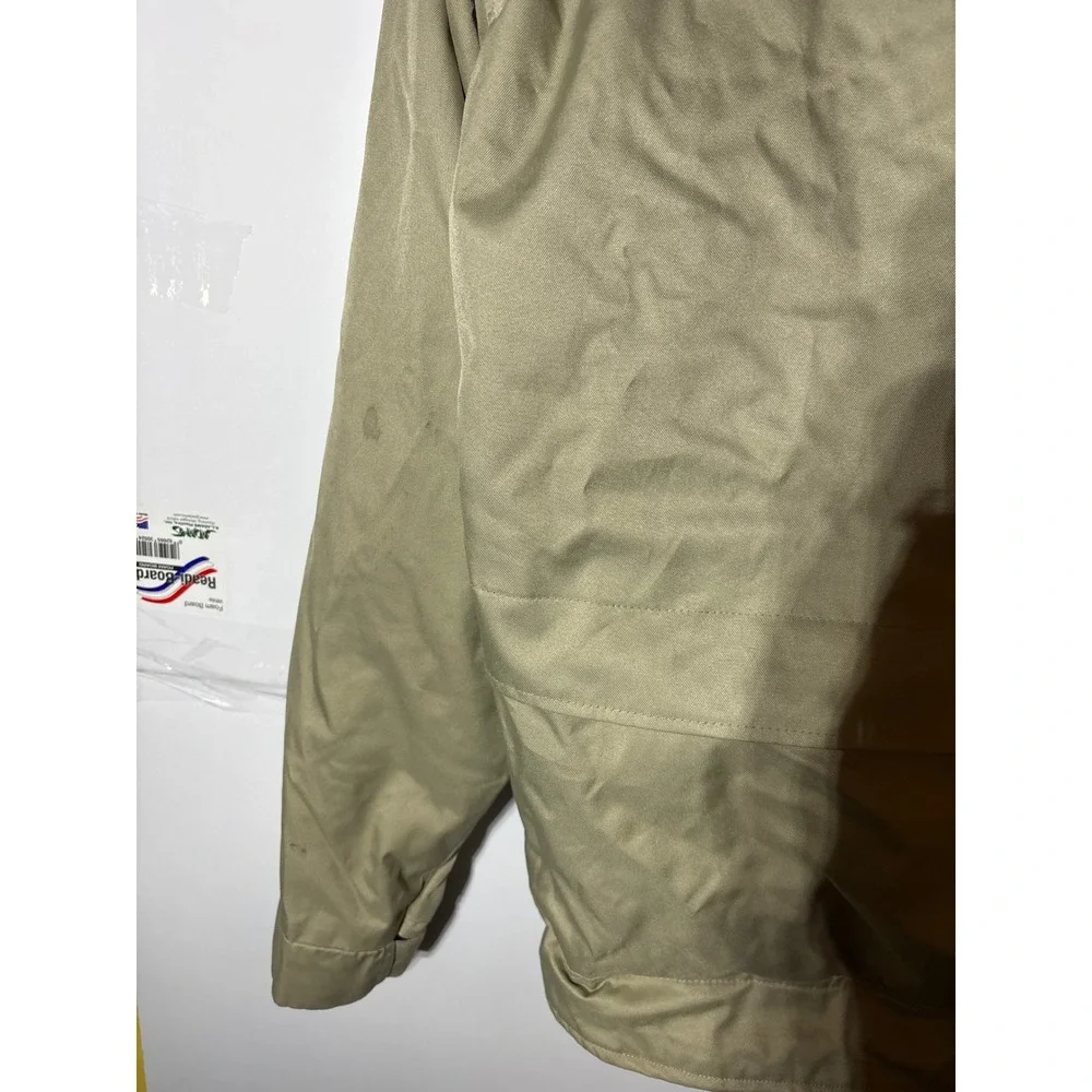 Nomis‎ Snowboard Jacket Mens Small Purple Tan Blue Ski Outerwear Hooded
